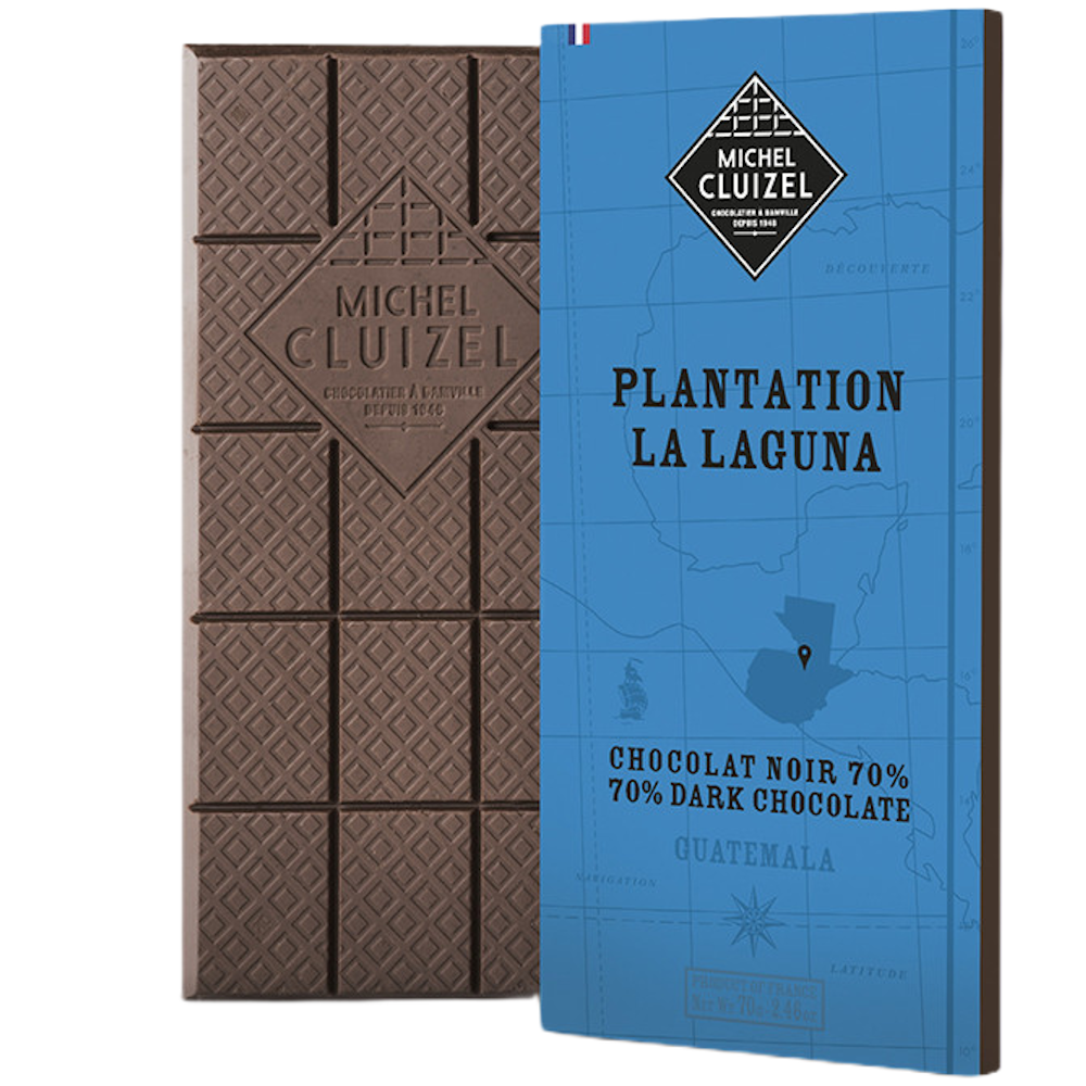 Tablette de chocolat noir "Grande Plantation : La Laguna" - Confiserie des Arcades