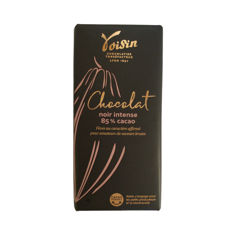 Dark Chocolate bar 85% Voisin