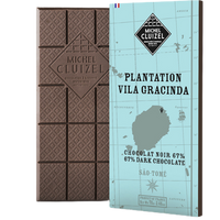 Tablette de chocolat noir "Grande Plantation : Vila Gracinda" - Confiserie des Arcades