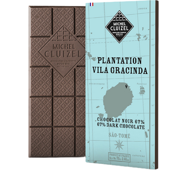 Tablette de chocolat noir "Grande Plantation : Vila Gracinda" - Confiserie des Arcades