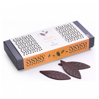 Coffret de 42 feuilles de chocolat noir - Confiserie des Arcades